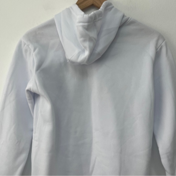 Anime Life Death Stare Hoodie White size Small - Picture 4 of 6